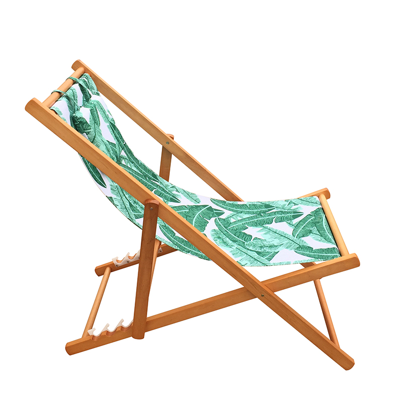 Outdoor Camping Decke - Solid Wood Pine Folding Beach Chair