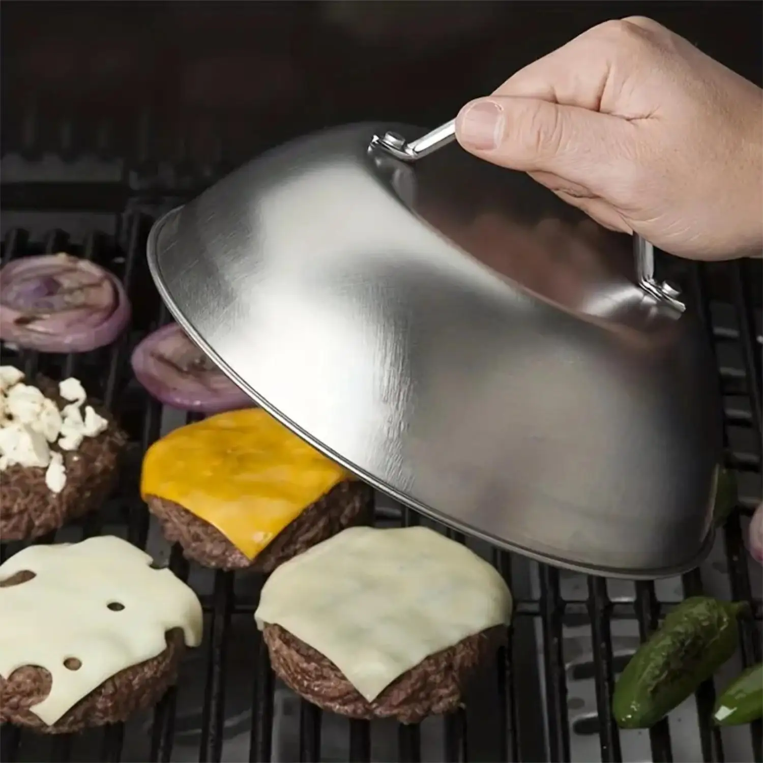 Outdoor Camping Oven - 9inch Stainless Steel Oven Squeegee Cover