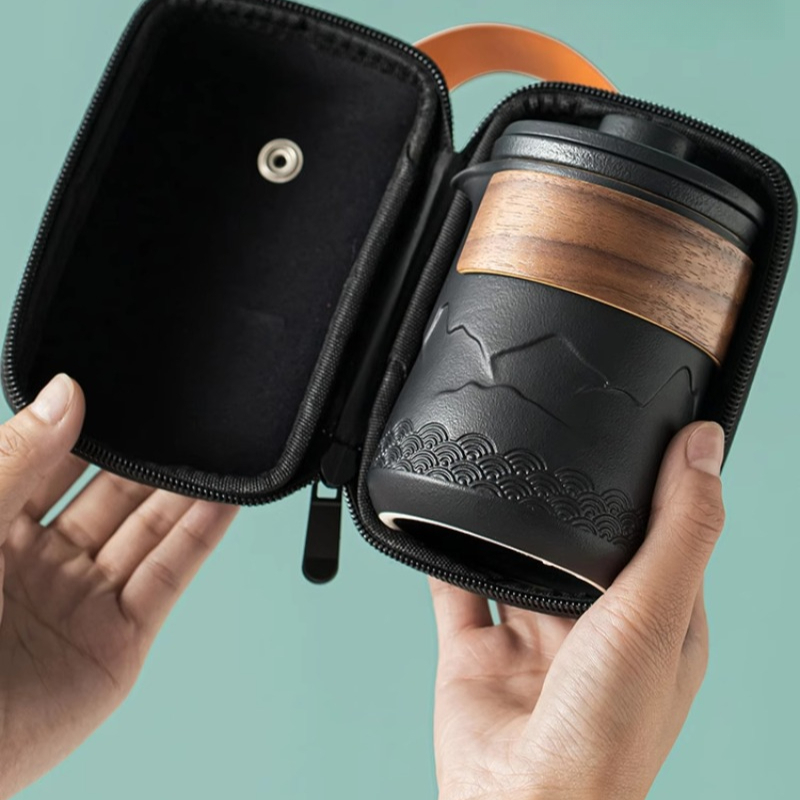 Camp Cooking Set - Portable Travel Tea Set One Pot