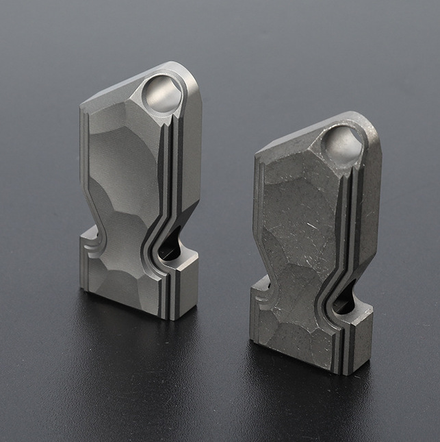 Outdoor Camping Youtube - EDC Titanium Alloy Double-tube Whistle High