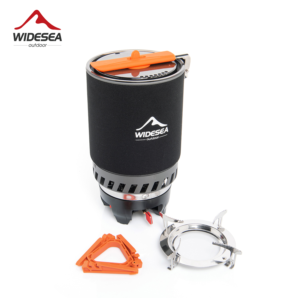 Camp Cooking Set - Widesea Camping Cooking System with Heat