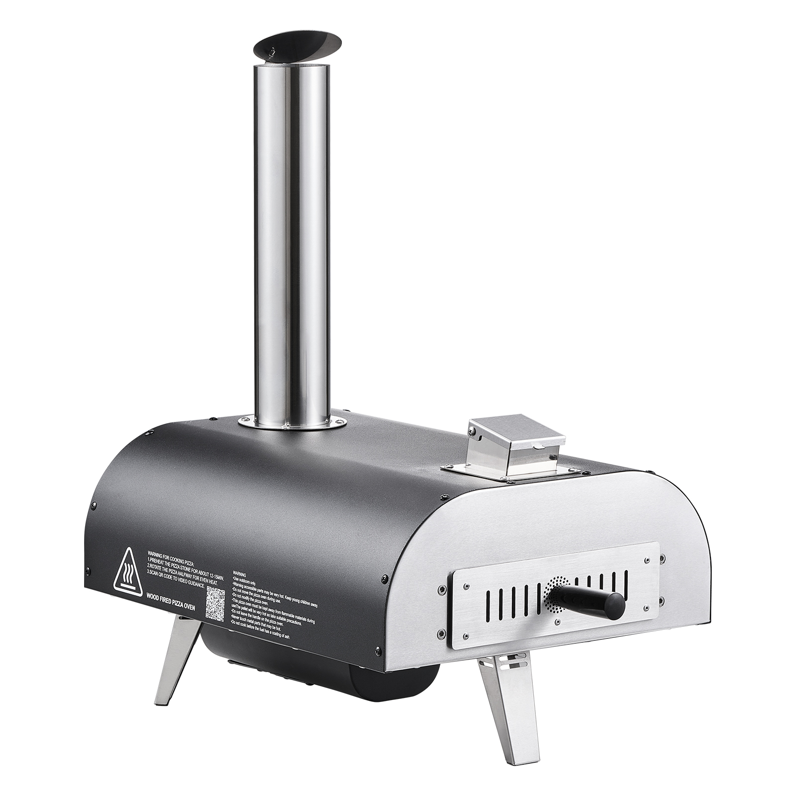 Outdoor Camping Oven - SucceBuy Outdoor Pizza Oven 12 in