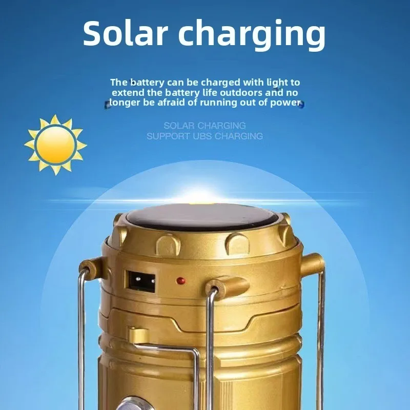 Outdoor Camping Gazebo - Outdoor Horse Light Camping Light Solar