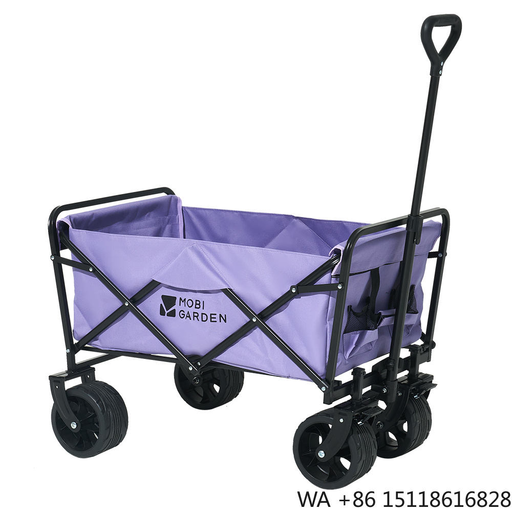 Outdoor Camping Vehicle - Mobi Garden Foldable Four-Wheel Portable Wagon