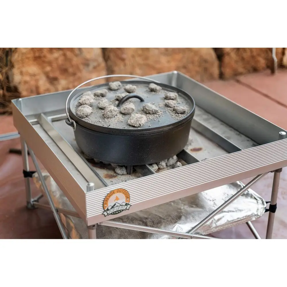Outdoor Camping Oven - Portable Outdoor Dutch Oven Table Bundle