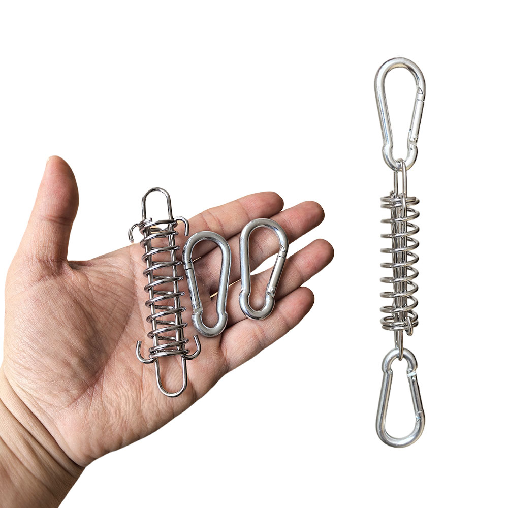 Outdoor Camping Decke - 4Pcs Tent Wind Rope Spring Buckle,