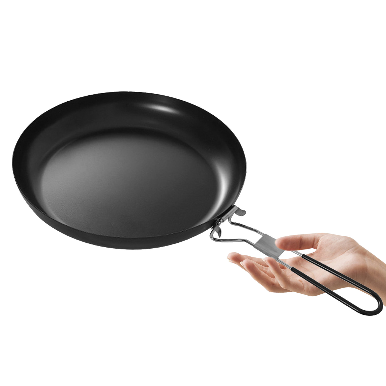 Outdoor Camping Grill - 9 Inch Non-Stick Camping Frying Pan