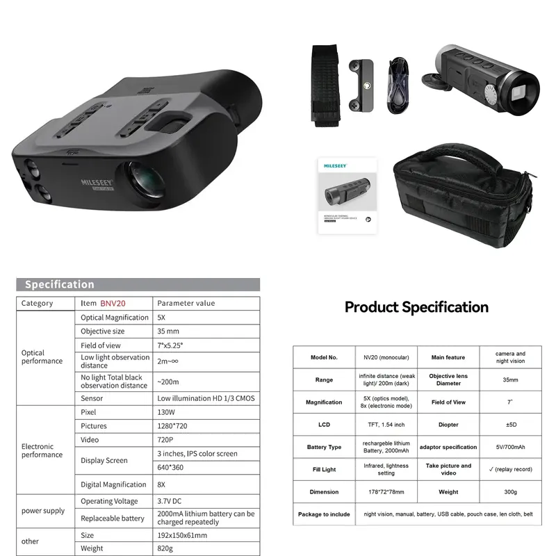 Outdoor Camping Videos - Brand For Digital Night Vision NV20