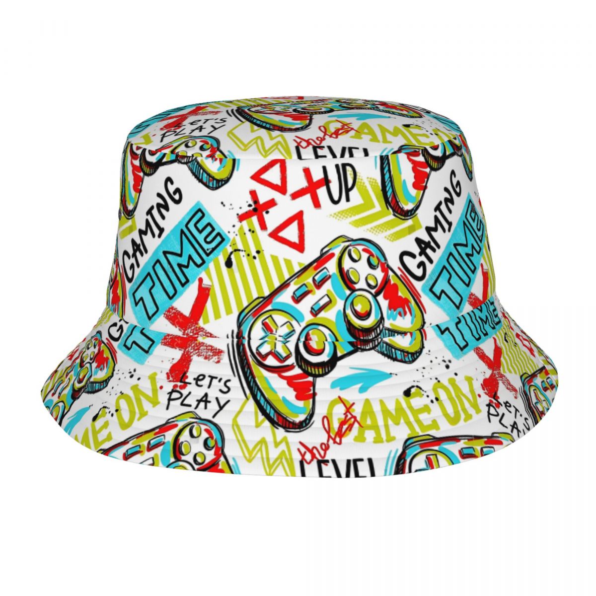 Outdoor Camping Videos - Video Game Gaming Controller Bucket Hat
