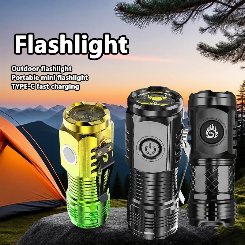 Outdoor Camping Lamp - Super Bright MINI LED Flashlight Torch