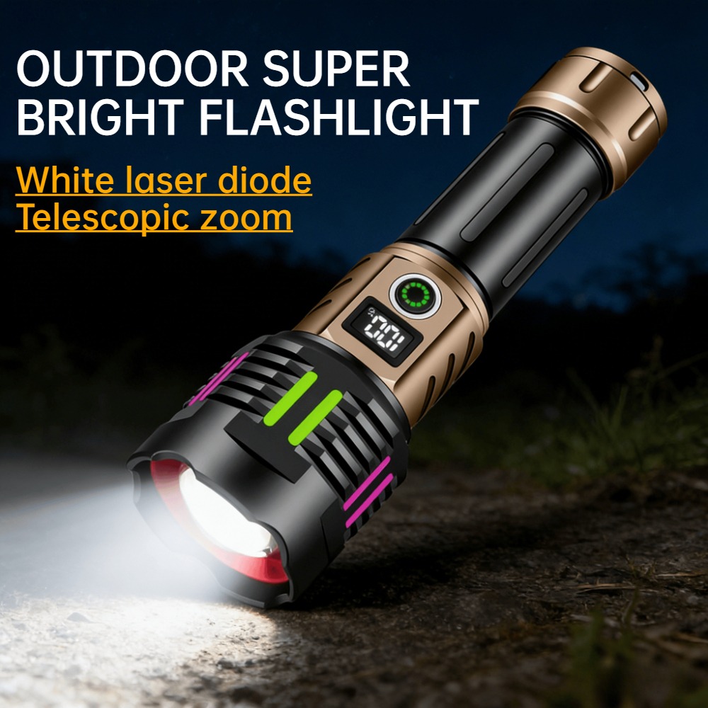 Camping Lantern - Super Bright White Light LED Flashlight