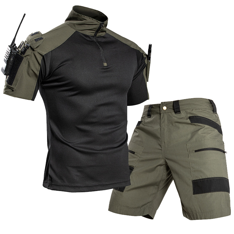 Outdoor Camping Hiking - Men's Outdoor Quick Dry Tactical T-Shirts