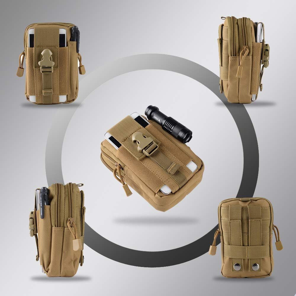 Tactical Molle Belt Pouch Mili - Outdoor Camping Hiking recension och pris