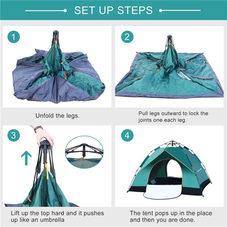 Outdoor Waterproof 2-3 Person  - Outdoor Camping Hiking recension och pris
