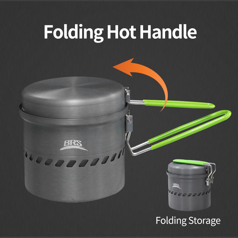 BRS-TS19 1L/1.7L/2.5L Outdoor  - Camp Cooking Set recension och pris