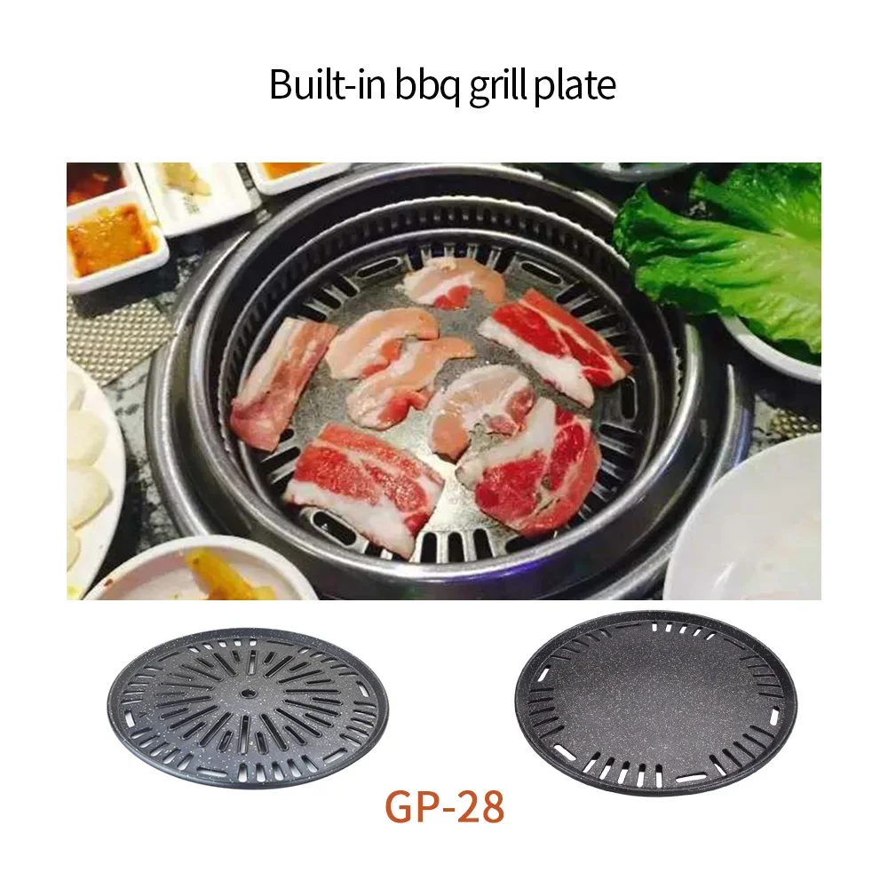 Aluminum round bbq plate non s - Outdoor Camping Korea recension och pris