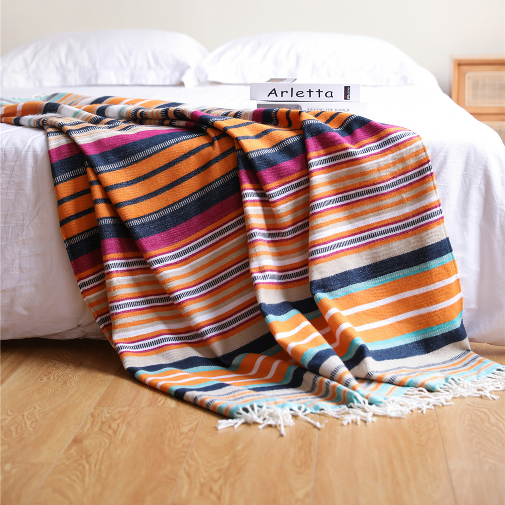 Mexican Bed Blanket Summer Sof - Outdoor Camping Tv recension och pris