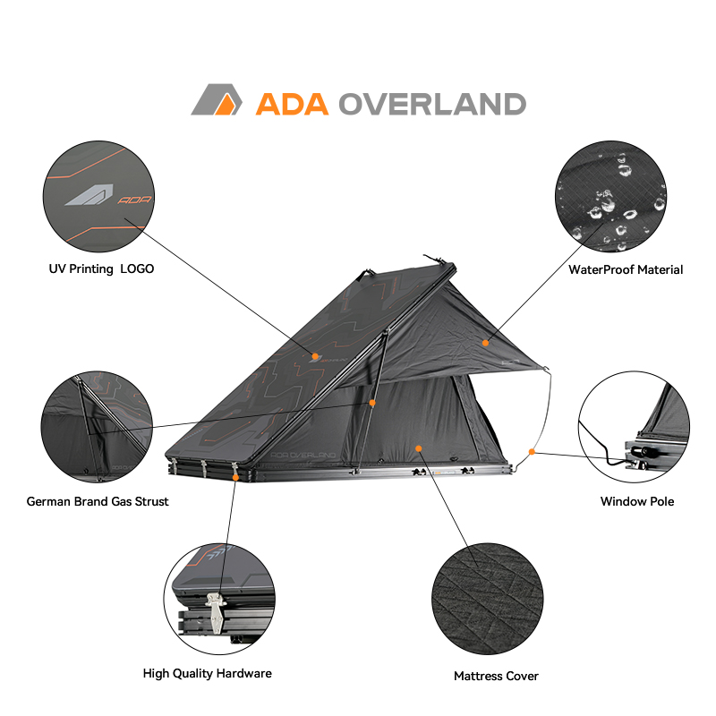 Hot Wholesale Aluminum Shell C - Outdoor Camping Vehicle recension och pris