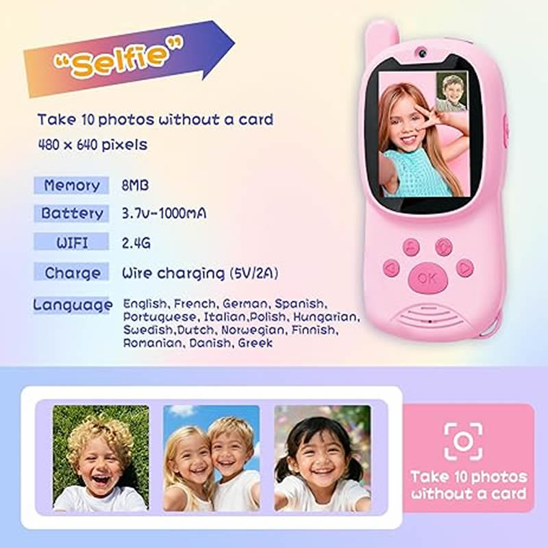Walkie Talkies for Kids Rechar - Outdoor Camping Videos recension och pris