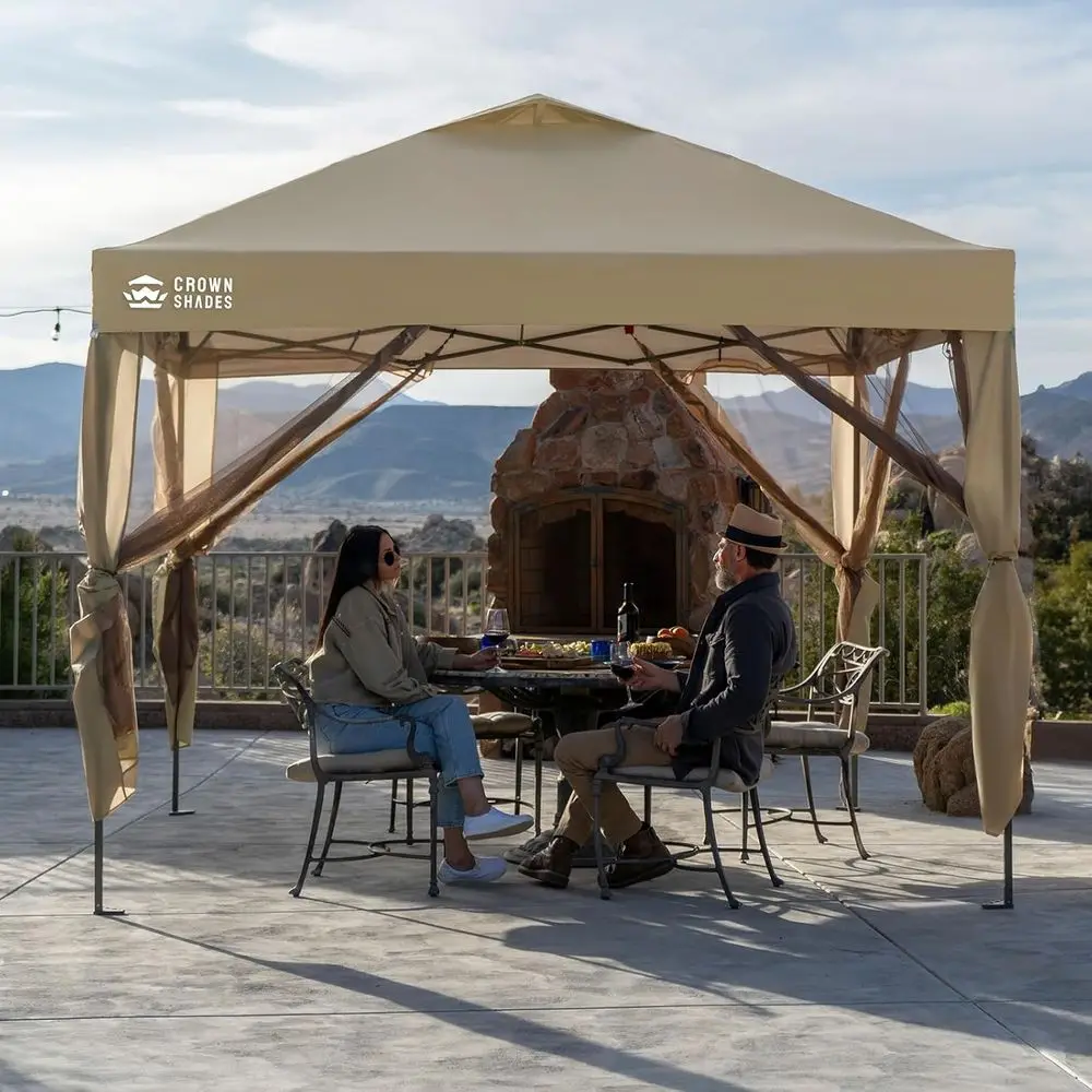 10x10 Mosquito Net Gazebo with - Outdoor Camping Gazebo recension och pris