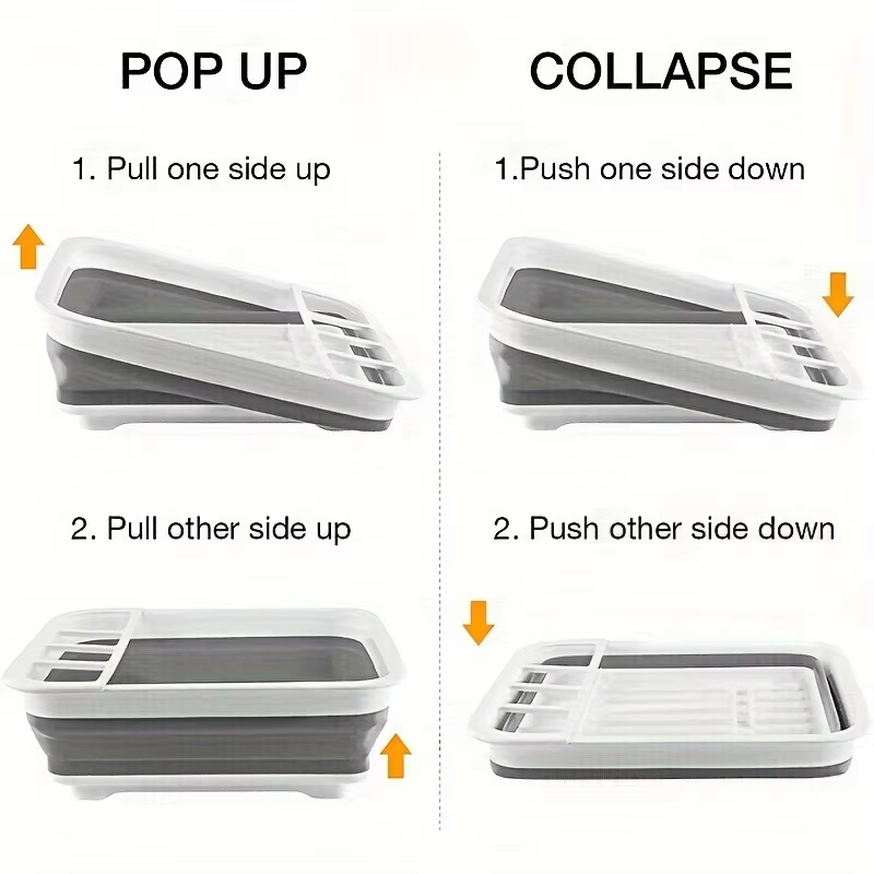 Collapsible Dish Drying Rack w - Outdoor Camping Uk recension och pris