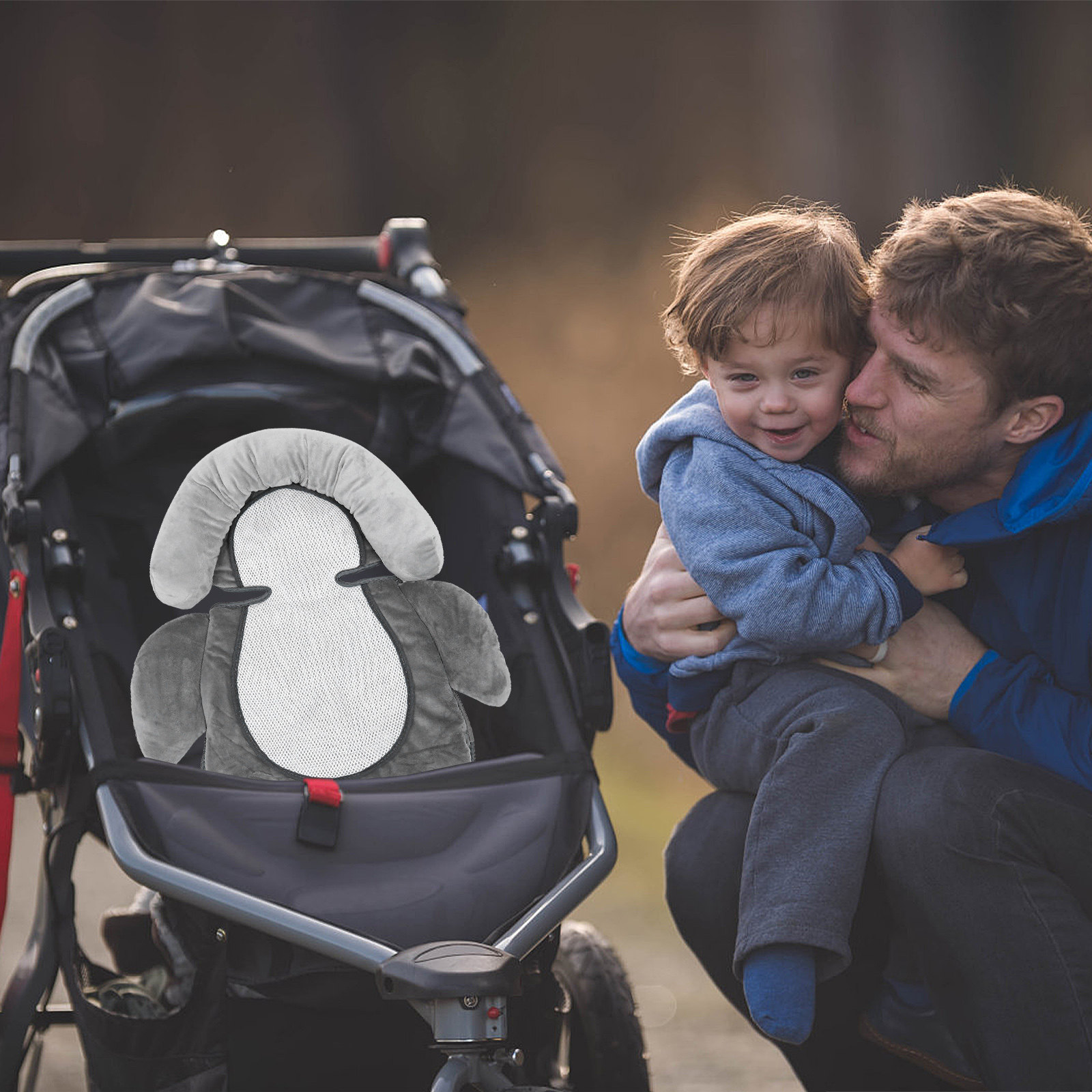 Cartoon Baby Stroller Cushion  - Outdoor Camping Winter recension och pris