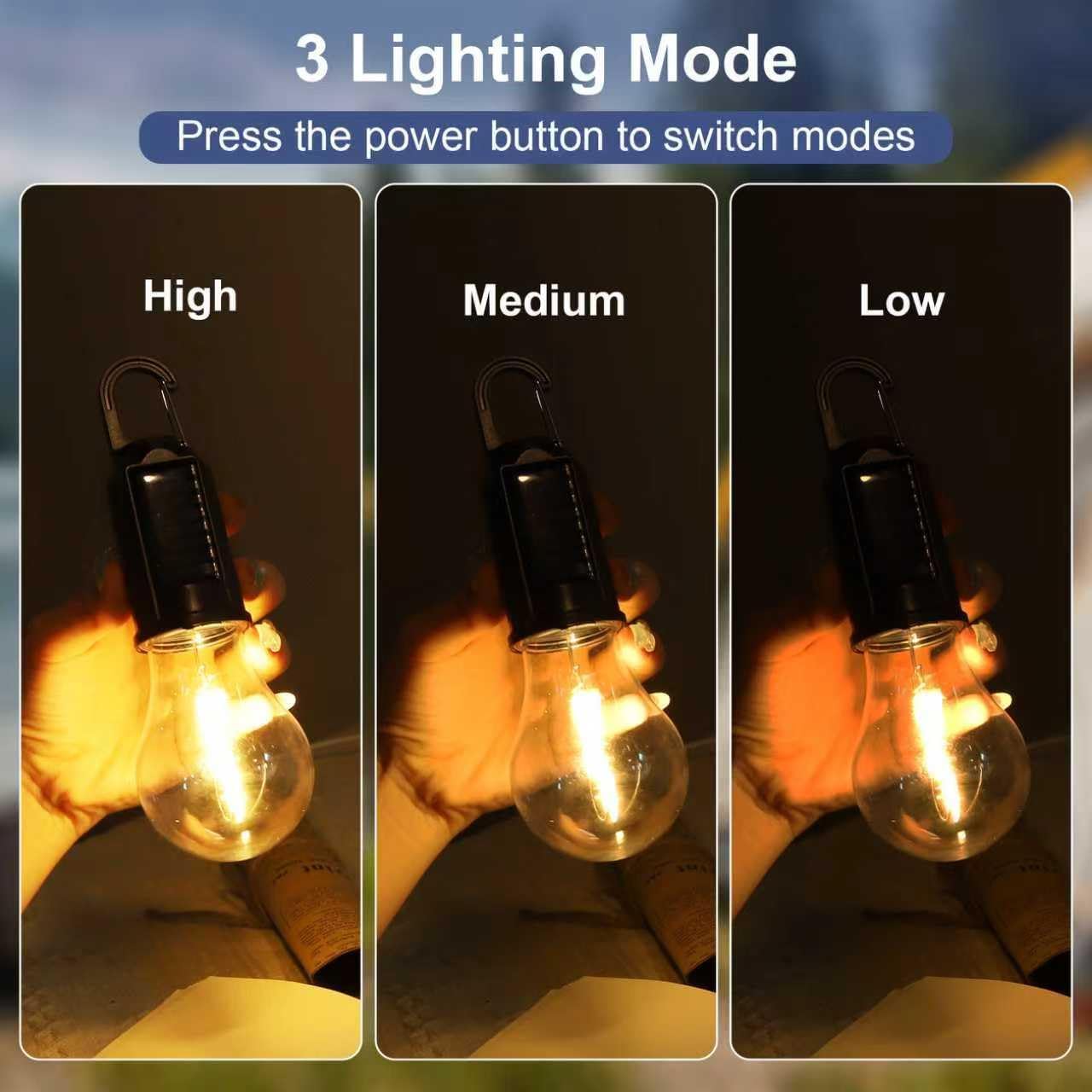 Solar LED Camping Lights Type- - Outdoor Camping Gazebo recension och pris