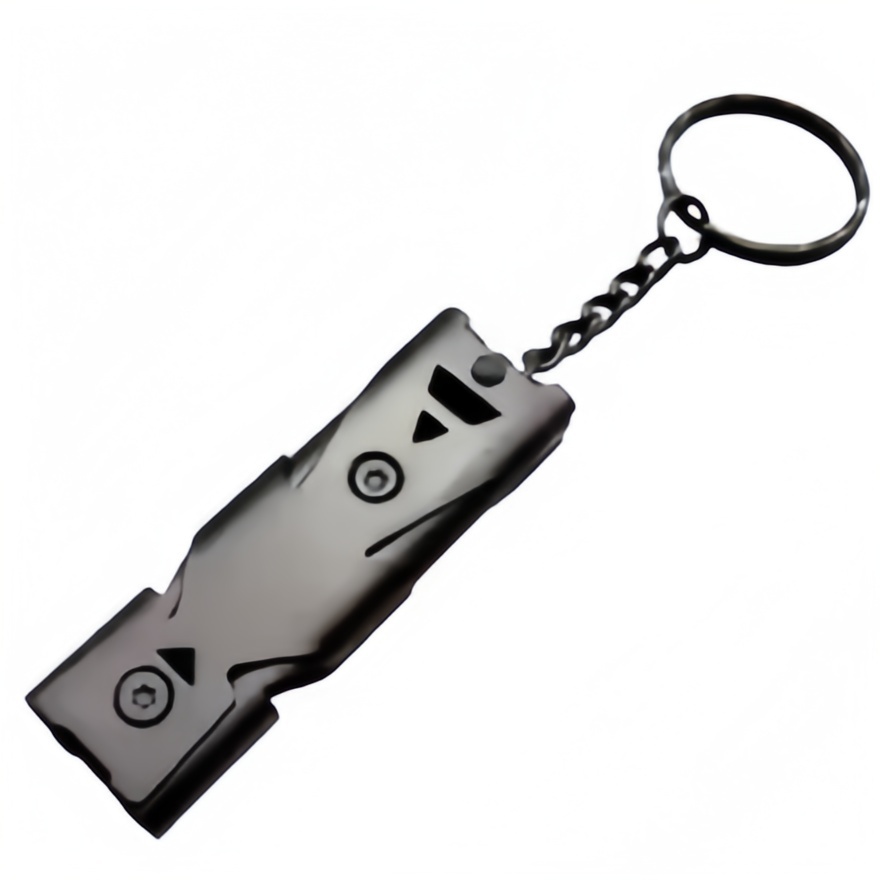 Survival Whistle Keychain–High - Outdoor Camping Youtube recension och pris