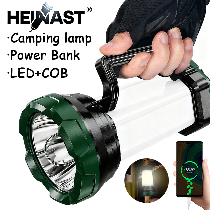 Portable Powerful LED Flashlig - Outdoor Camping Lamp recension och pris