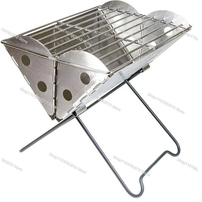 Stable Outdoor Camping Flat Ba - Outdoor Camping Grill recension och pris