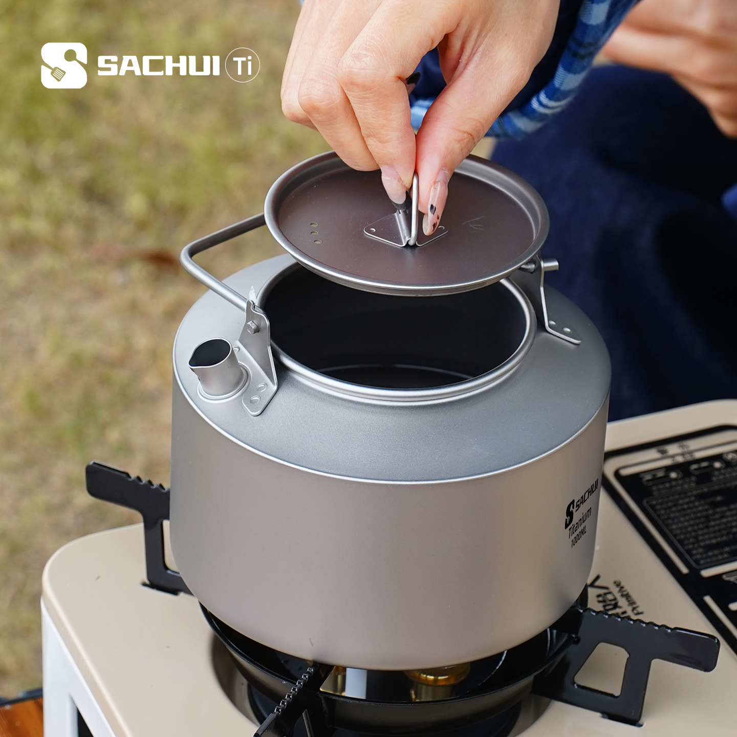 1000ML Pure Titanium Kettle Ou - Outdoor Camping Uk recension och pris