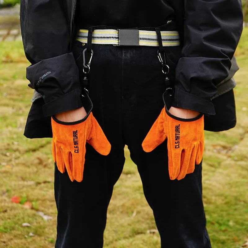 Heat Resistant BBQ Gloves Cowh - Outdoor Camping Grill recension och pris