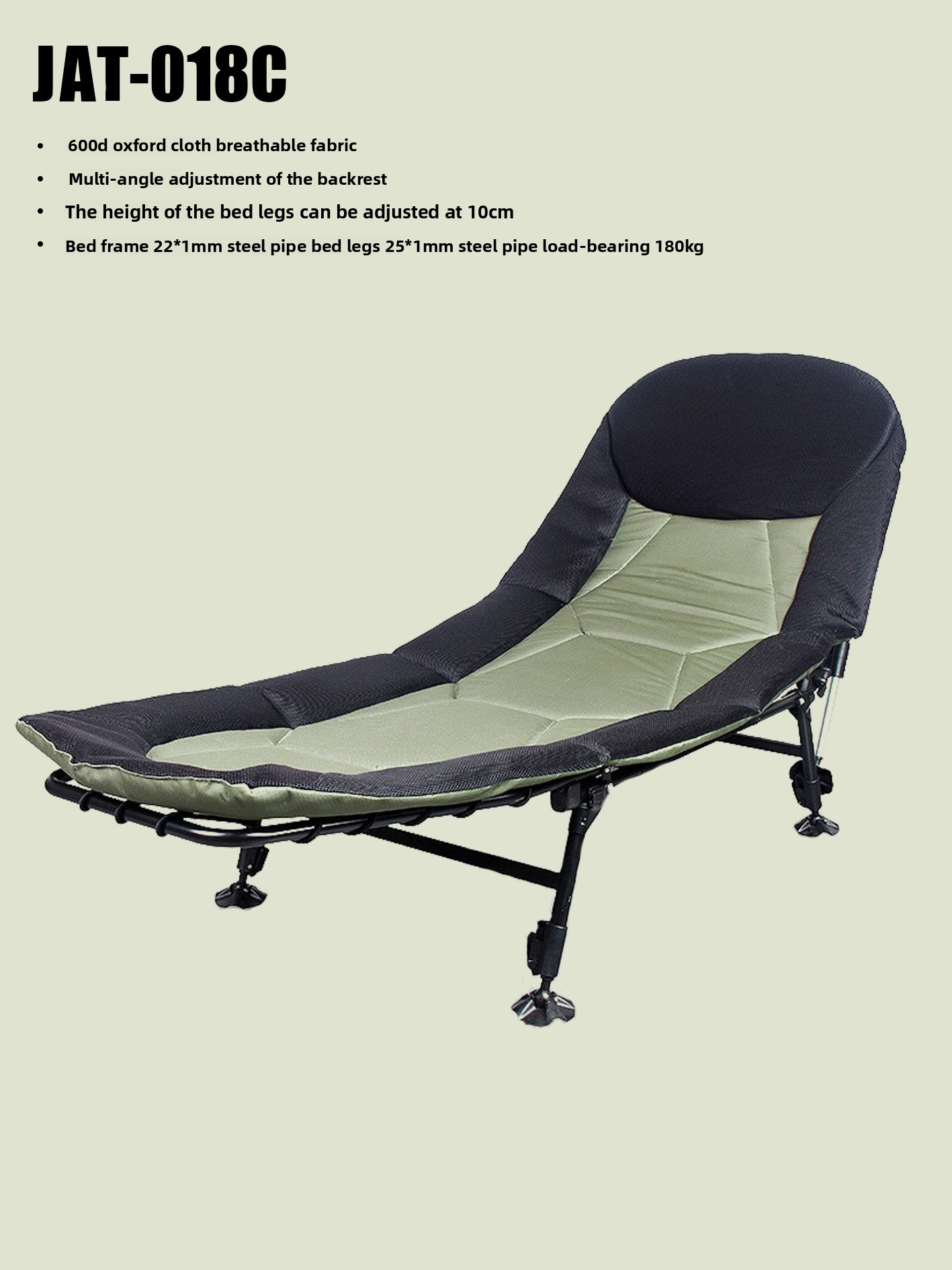 Folding Bed Widened Thickened  - Outdoor Camping Beds For Sale recension och pris