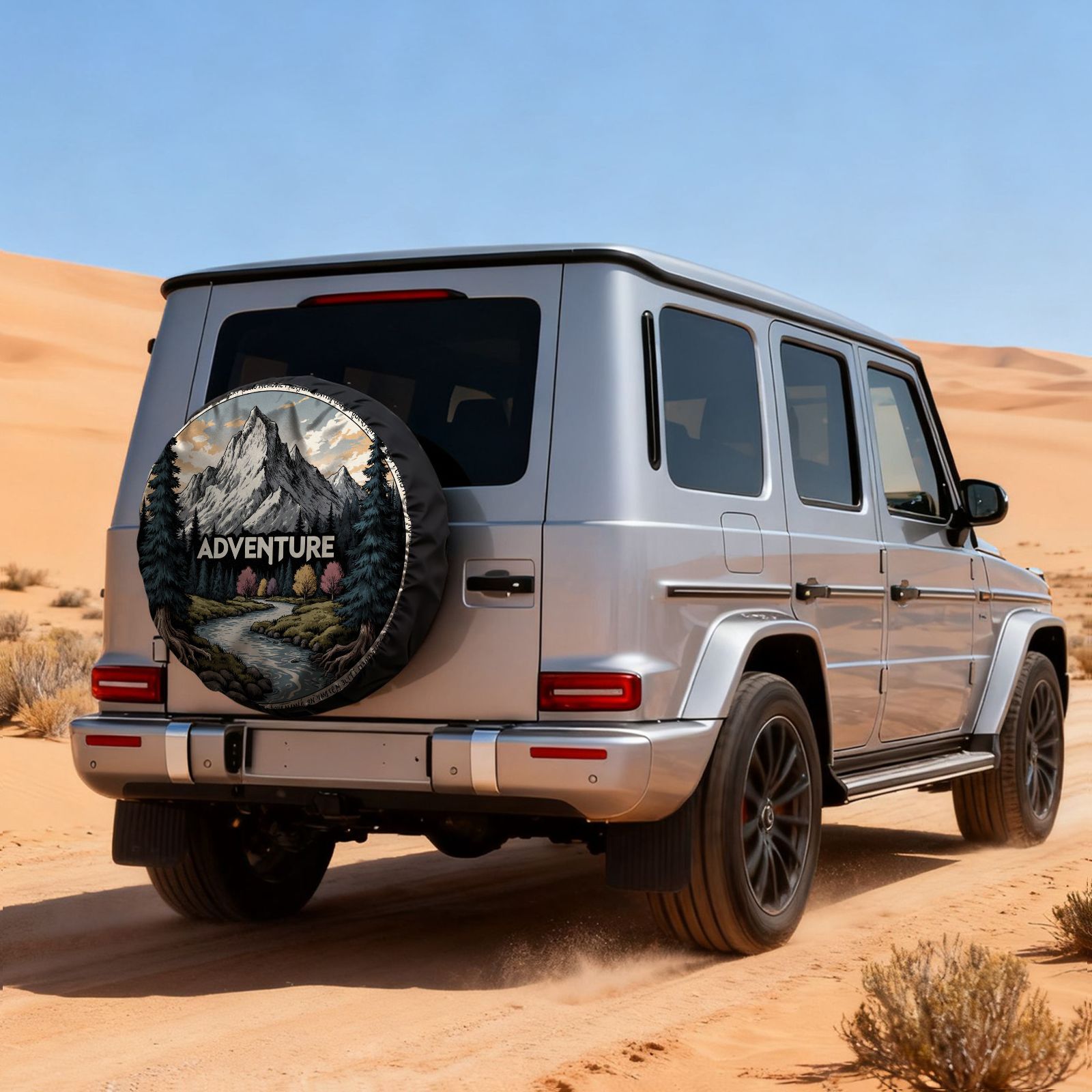 Vintage Outdoor Adventure Scen - Outdoor Camping Vehicle recension och pris