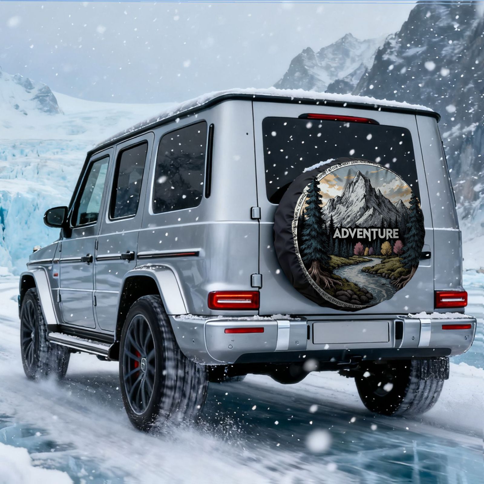 Vintage Outdoor Adventure Scen - Outdoor Camping Vehicle recension och pris