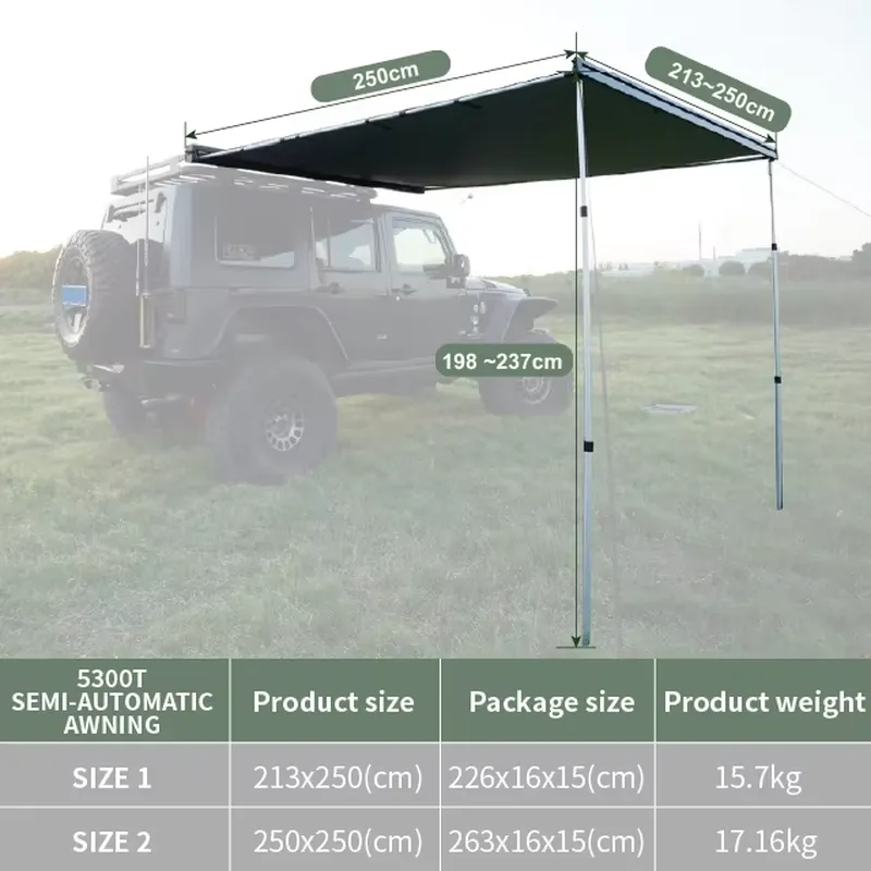 Awnlux 4x4 Retractable Offroad - Outdoor Camping Vehicle recension och pris