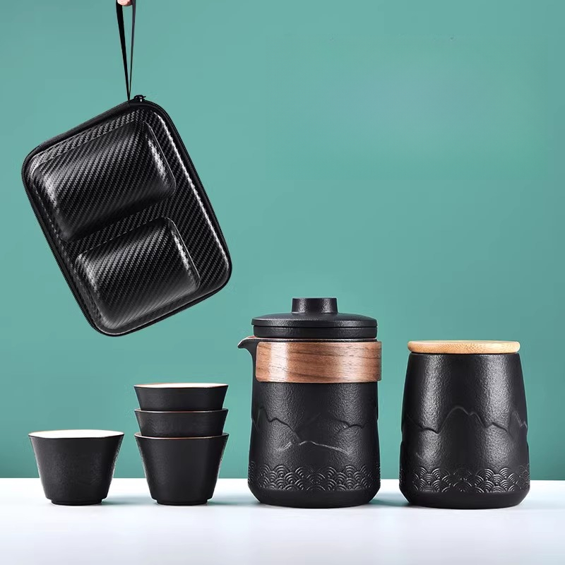 Portable Travel Tea Set One Po - Camp Cooking Set recension och pris