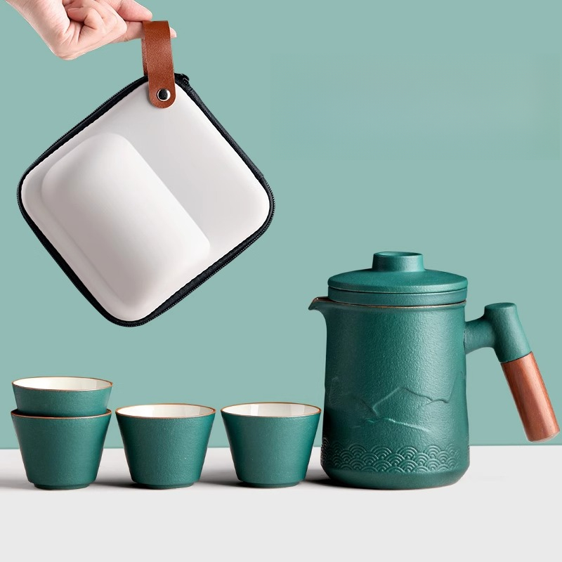 Portable Travel Tea Set One Po - Camp Cooking Set recension och pris