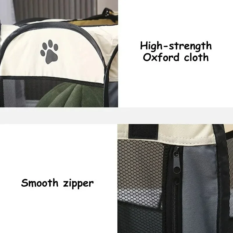 Portable Foldable Pet Tent Ken - Outdoor Camping Dog Fence recension och pris