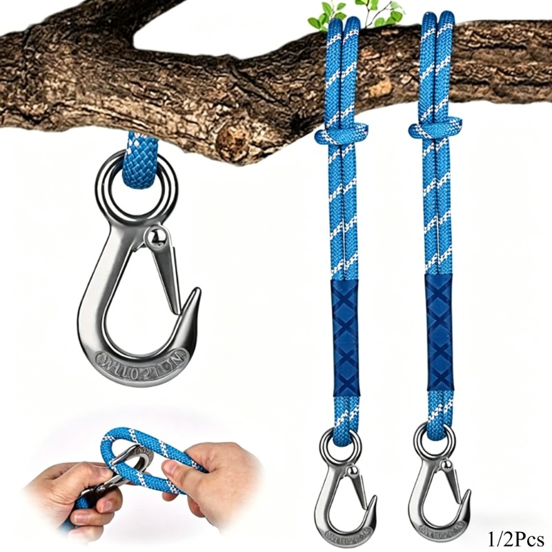 1/2Pcs Wear Resistant Metal Ho - Outdoor Camping Decke recension och pris