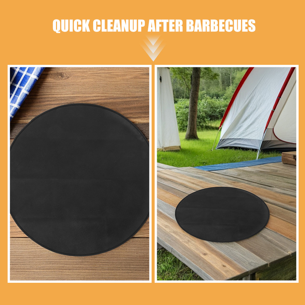 Fireproof Round Bbq Mat 24 Inc - Outdoor Camping Grill recension och pris