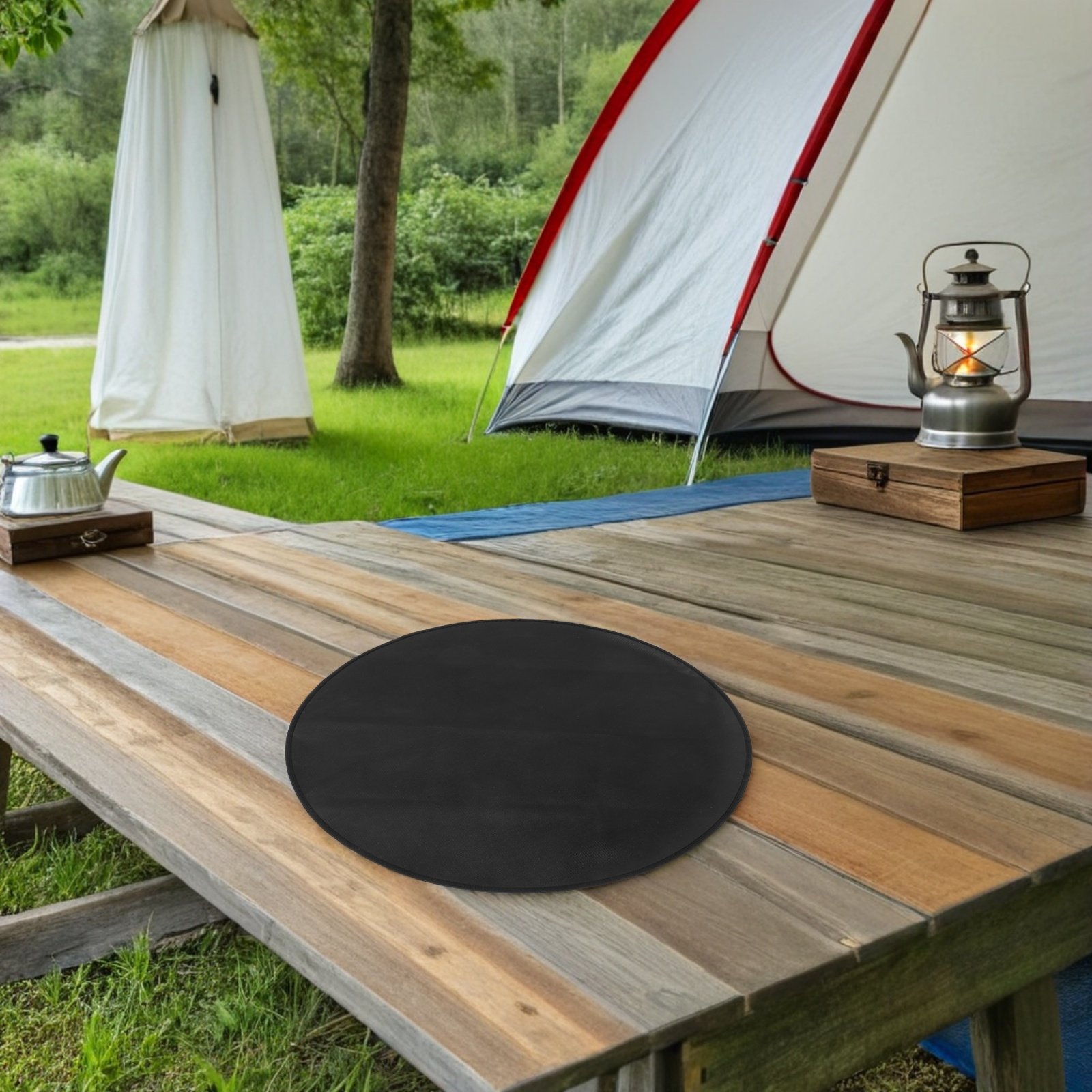 Fireproof Round Bbq Mat 24 Inc - Outdoor Camping Grill recension och pris