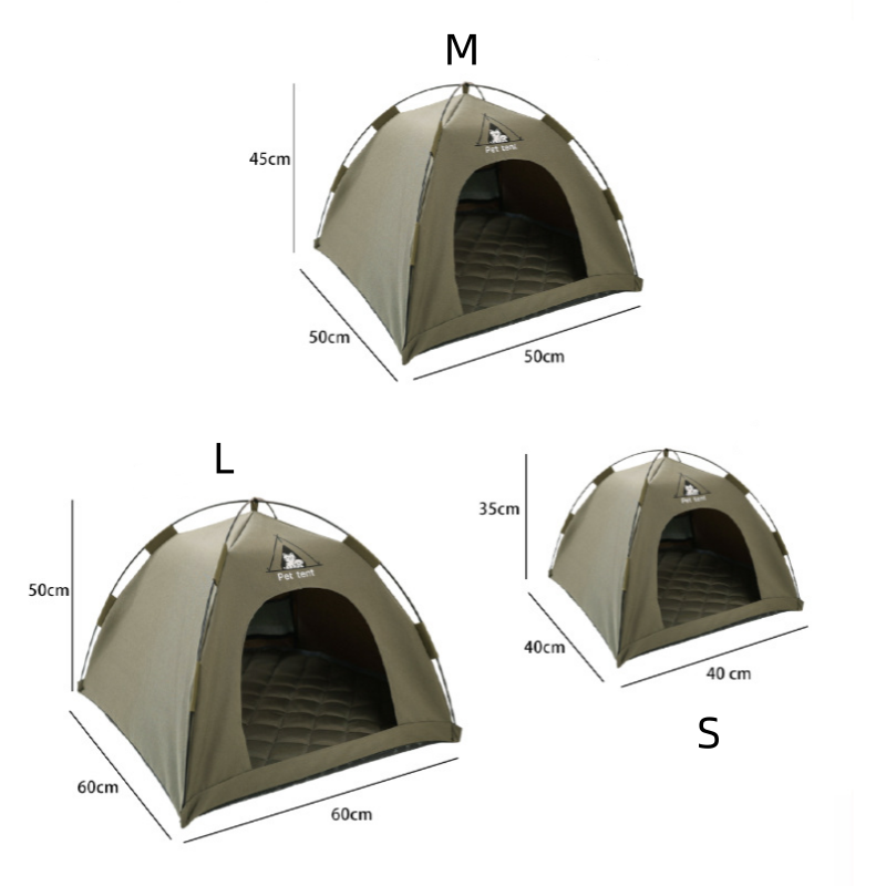 Foldable Cat House Pet Tent Fo - Outdoor Camping Dog Fence recension och pris