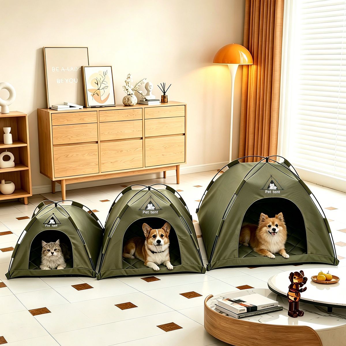 Foldable Cat House Pet Tent Fo - Outdoor Camping Dog Fence recension och pris