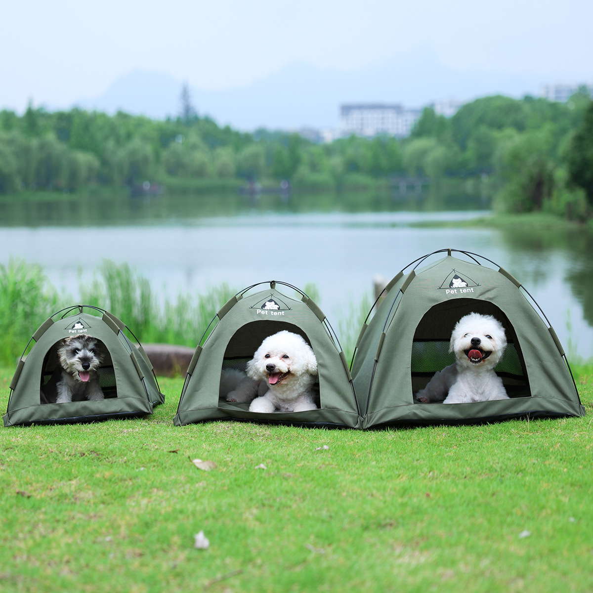 Foldable Cat House Pet Tent Fo - Outdoor Camping Dog Fence recension och pris