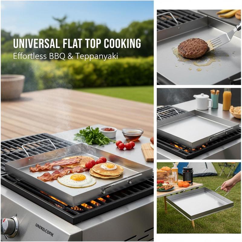 Universal Flat Top Griddle 18x - Camp Cooking Set recension och pris