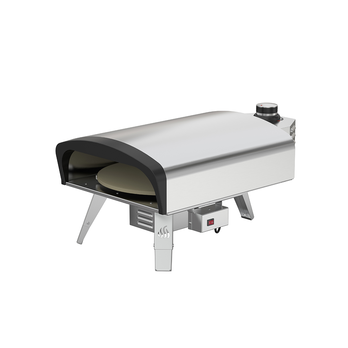 Pizza Oven With Stone Camping  - Outdoor Camping Oven recension och pris