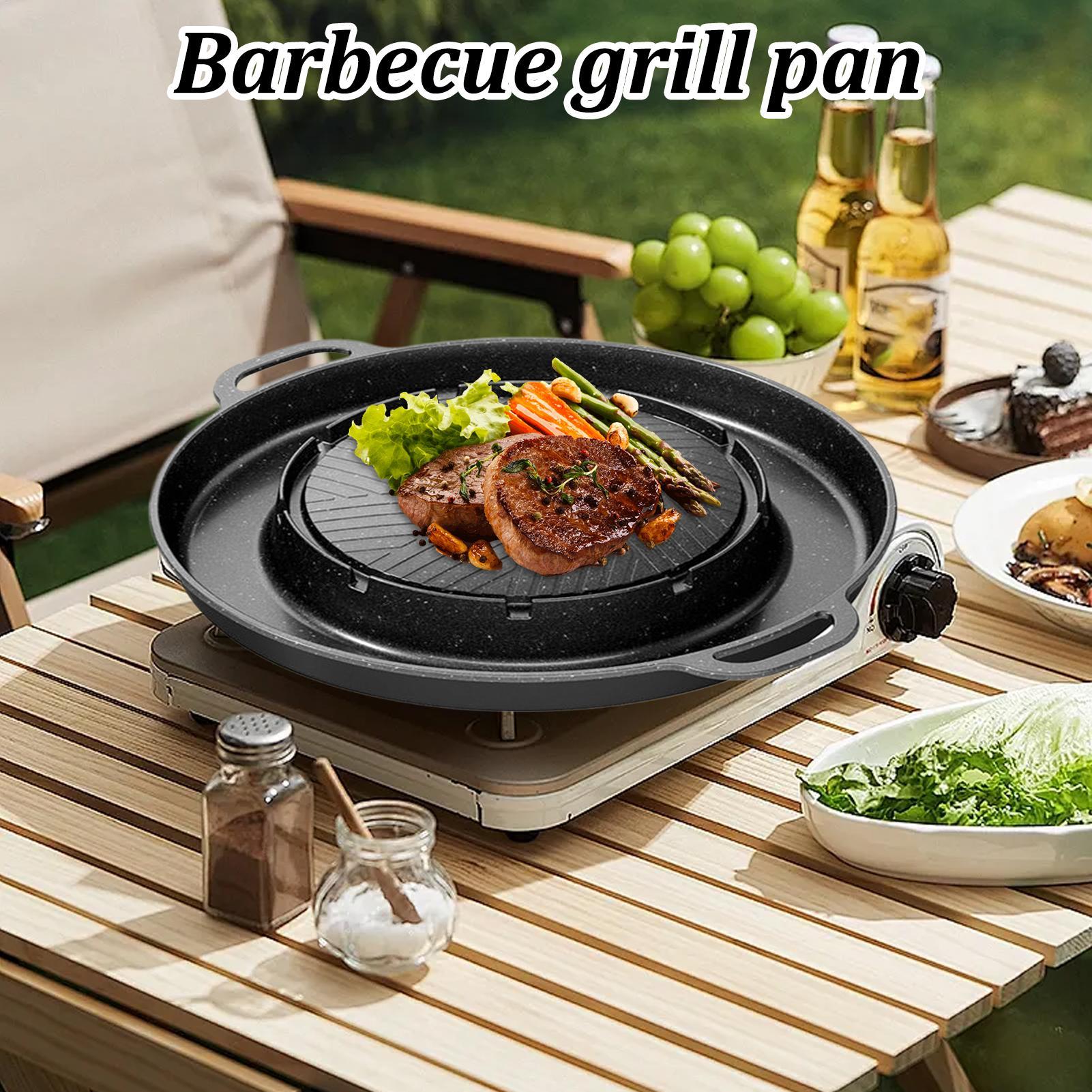 2-in-1 Grill & Hot Pan for Sto - Outdoor Camping Kitchen Table recension och pris