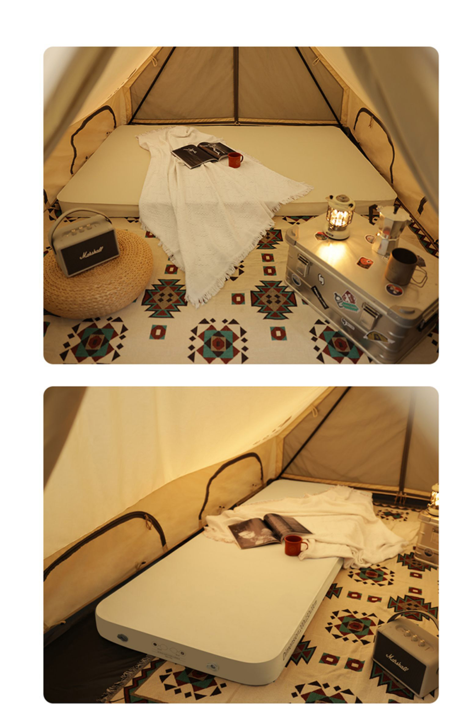 Inflatable Sleeping Bed Air Ma - Outdoor Camping Beds For Sale recension och pris
