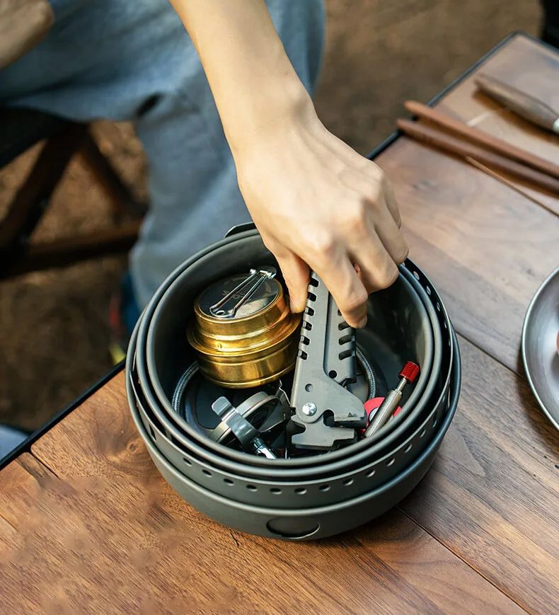 Camping Gas Stove Alcohol Stov - Outdoor Camping Kitchen Table recension och pris